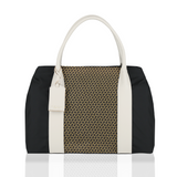 MEGAN:Handbag with zippered 