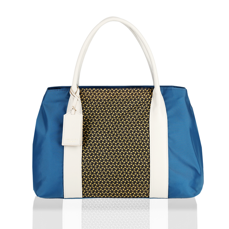 MEGAN:Handbag with zippered 