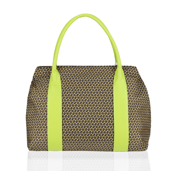 MEGAN:Handbag with zippered 