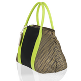 MEGAN:Handbag with zippered 