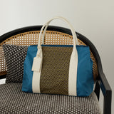 MEGAN:Handbag with zippered 