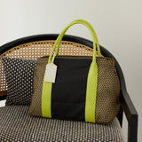 MEGAN:Handbag with zippered 