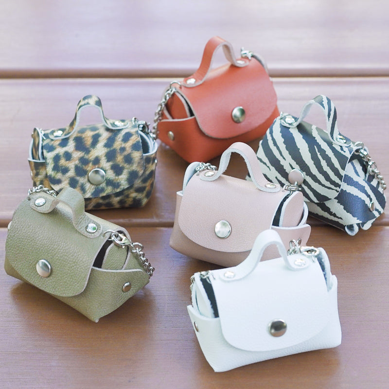 Miniature Bag Charm (upcycling)