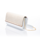 TALA：Clutch bag with chain strap